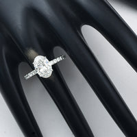 2.33 Carats Lab Grown Diamond 14K Gold Ring