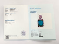 2.50 Ct Octagon Step Cut Natural Emerald 14K Gold Pendant