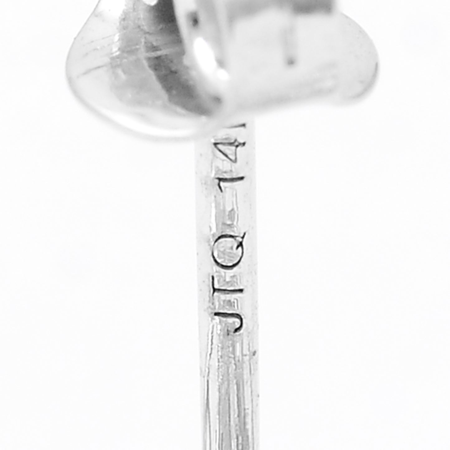 4.07 Carats Lab Grown Diamond 14K Gold Earrings