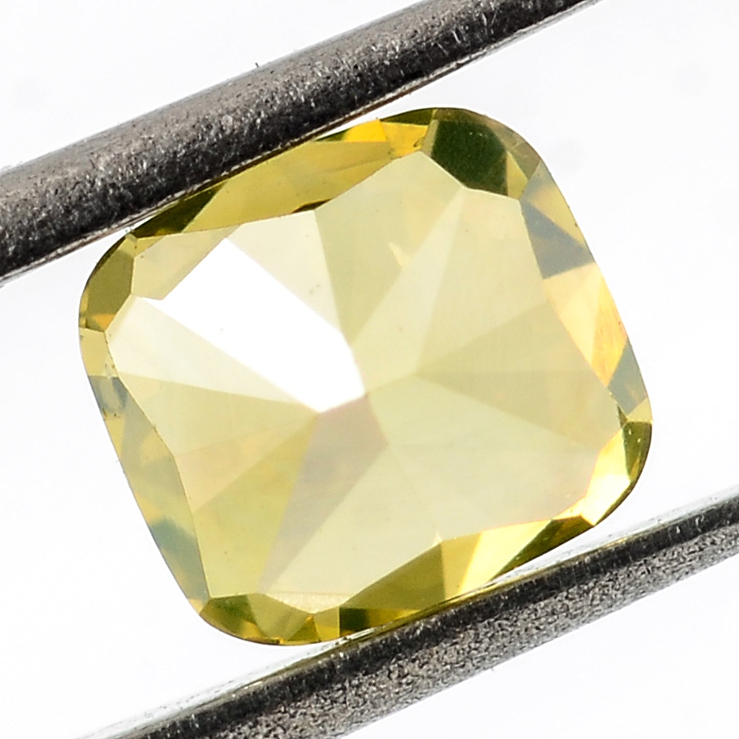0.31 Carat Yellow Diamond Cushion Loose Gemstone