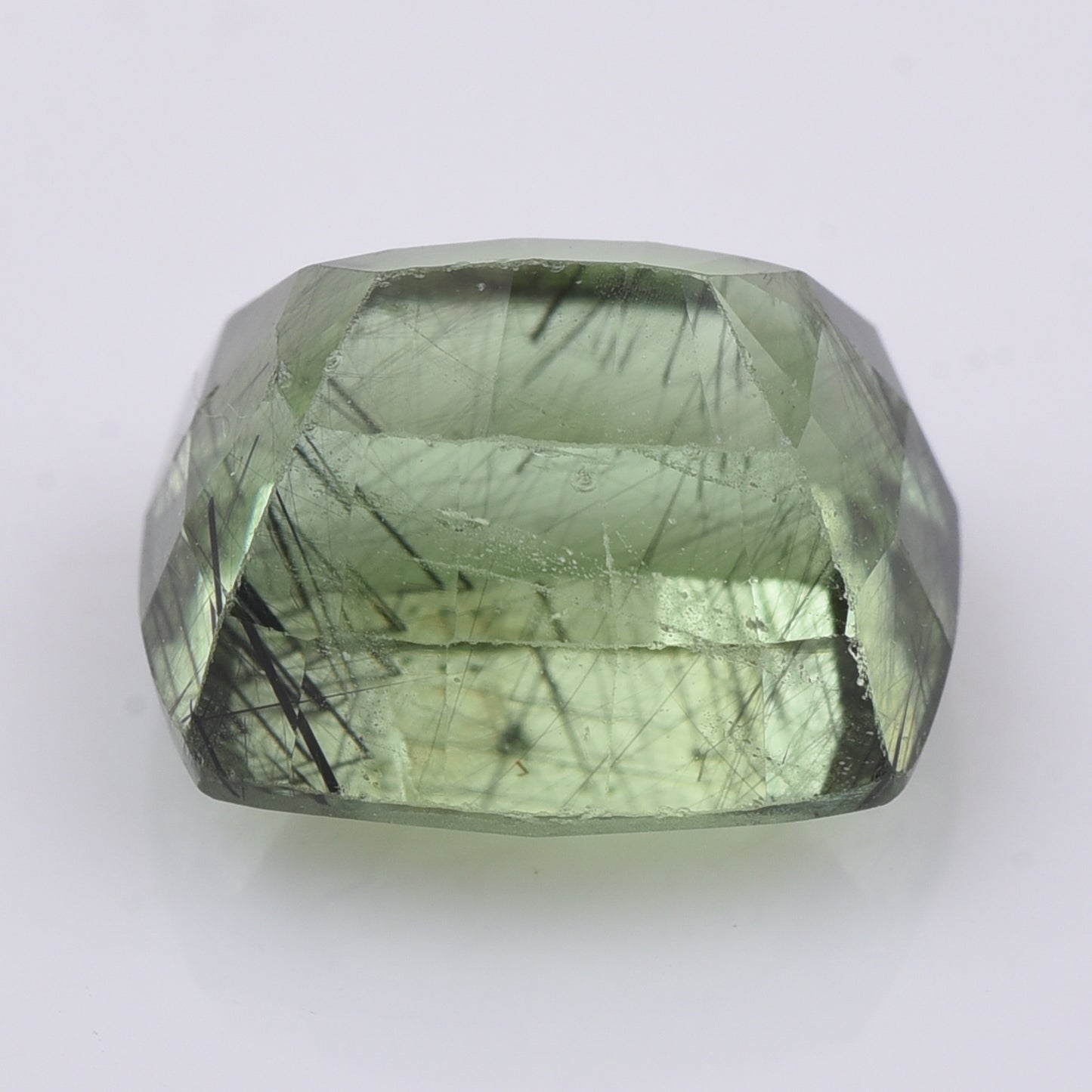 6.35 Natural Peridot Rectangular Cushion Mixed Cut Gemstone