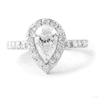 2.07 Carats Lab Grown Diamond 14K Gold Ring