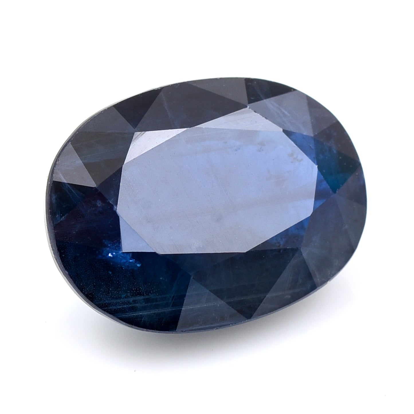 8.98 Natural Corundum Sapphire Oval Mixed Cut Gemstone