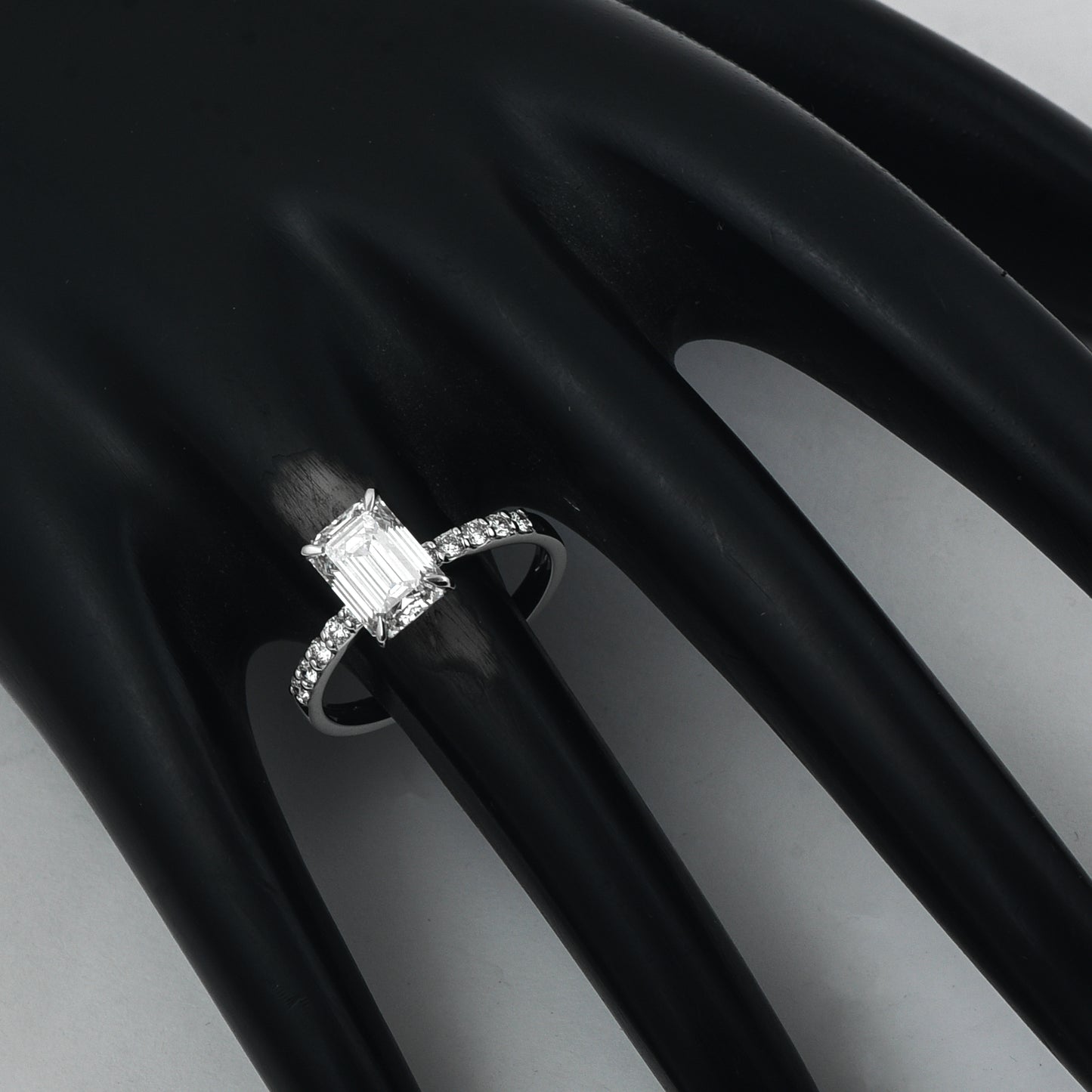 2.14 Carats Lab Grown Diamond 14K Gold Ring