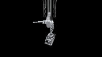 3.44 Carats Lab Grown Diamond 14K Gold Earrings