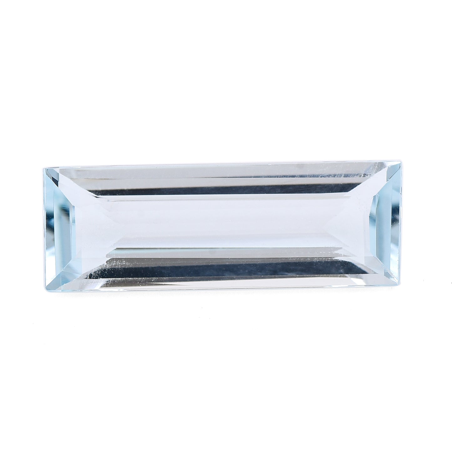 4.81 Natural Beryl Aquamarine Rectangular Step Cut Gemstone