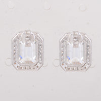 6.41 Carats Lab Grown Diamond 14K Gold Earrings