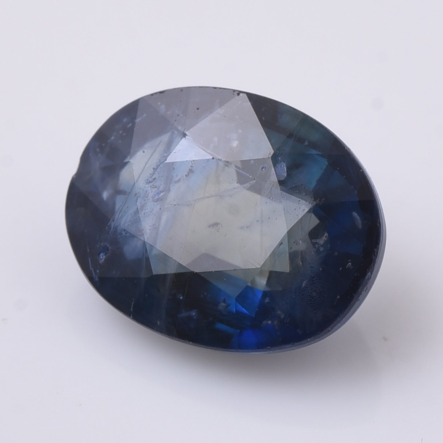 2.42 Natural Corundum Sapphire Oval Mixed Cut Gemstone