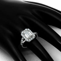 2.99 Carats Lab Grown Diamond 14K Gold Ring