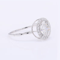 2.27 Carats Lab Grown Diamond 14K Gold Ring