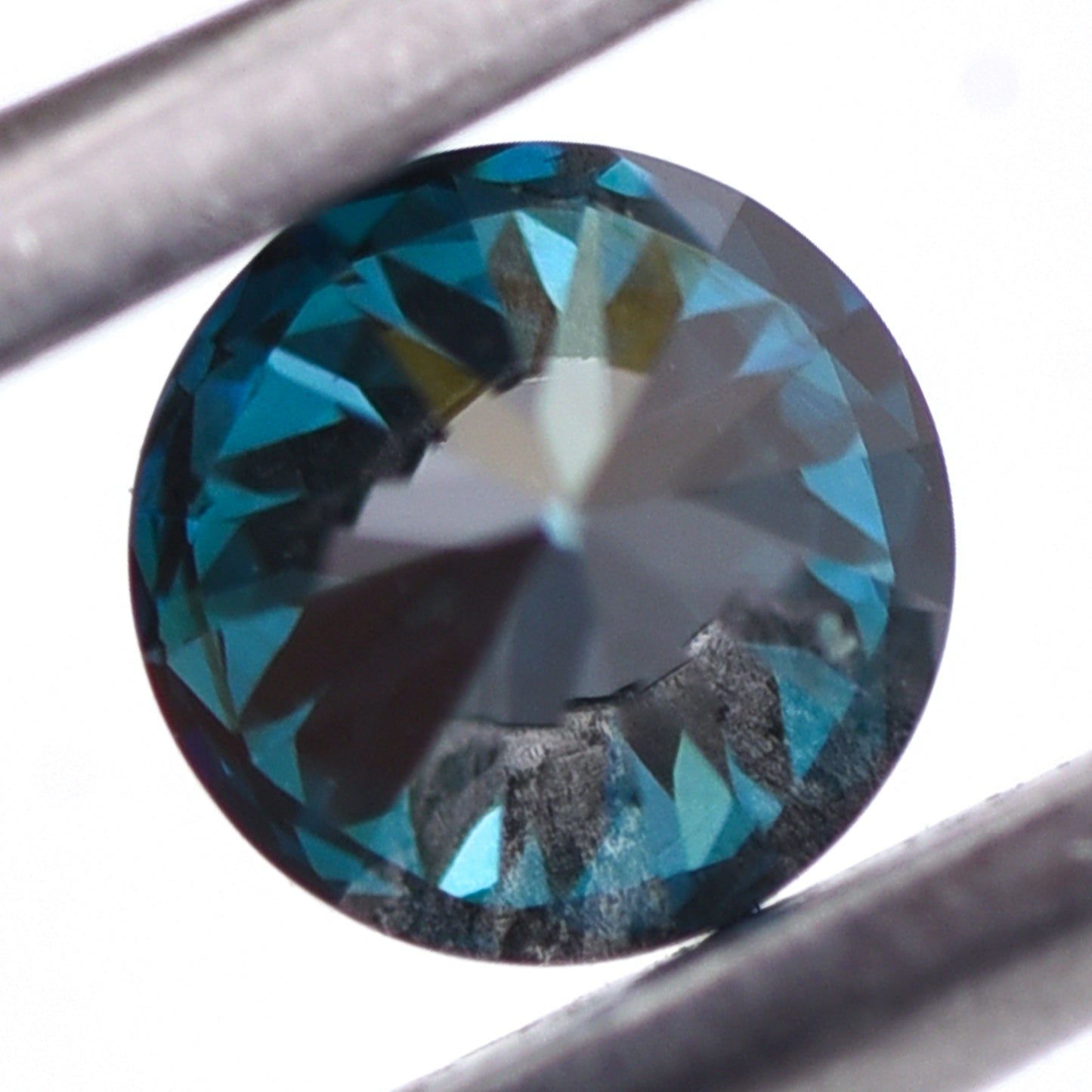 0.58 Blue Diamond Round Loose Diamond