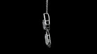 2.82 Carats Lab Grown Diamond 14K Gold Pendant