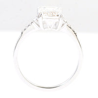 3.07 Carats Lab Grown Diamond 14K Gold Ring