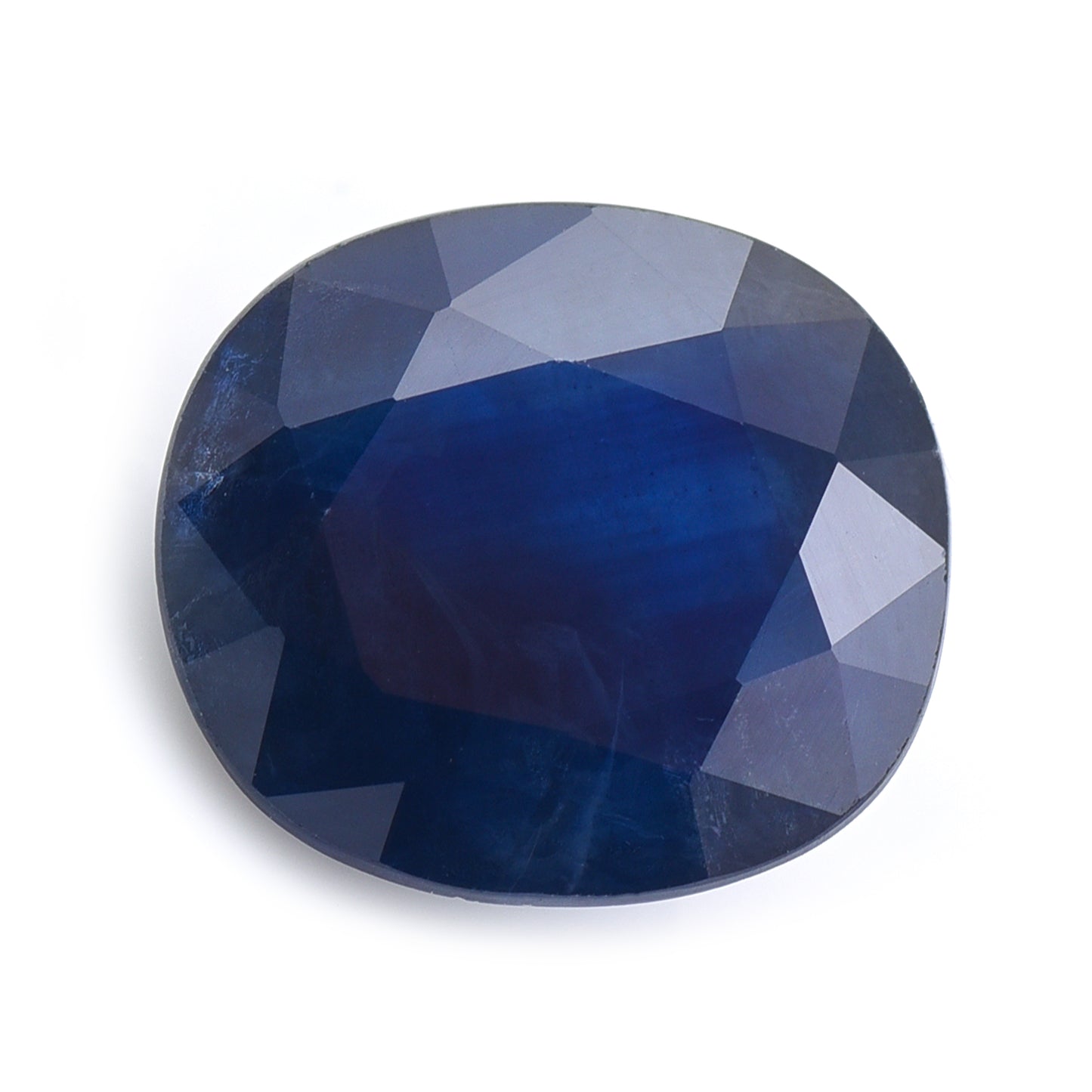 4.72 Natural Corundum Sapphire Rectangular Cushion Mixed Cut Gemstone
