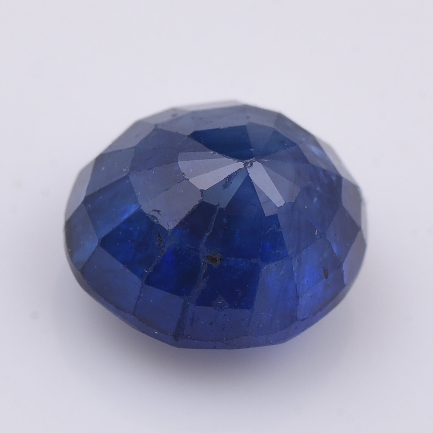 2.73 Natural Corundum Sapphire Round Mixed Cut Gemstone