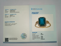 2.63 Ct Octagon Natural Emerald 14K Gold Ring