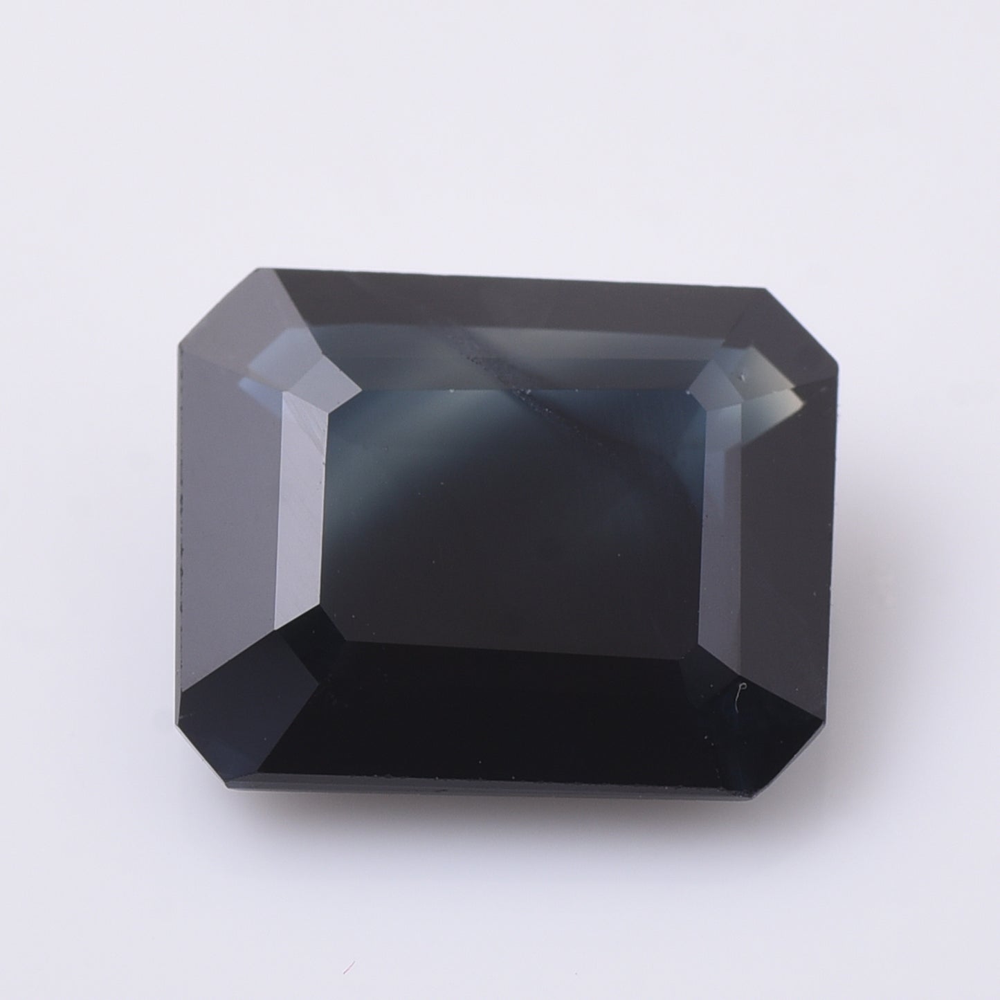 4.22 Natural Corundum Sapphire Emerald Cut Gemstone