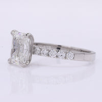 2.20 Carats Lab Grown Diamond 950 Platinum Ring
