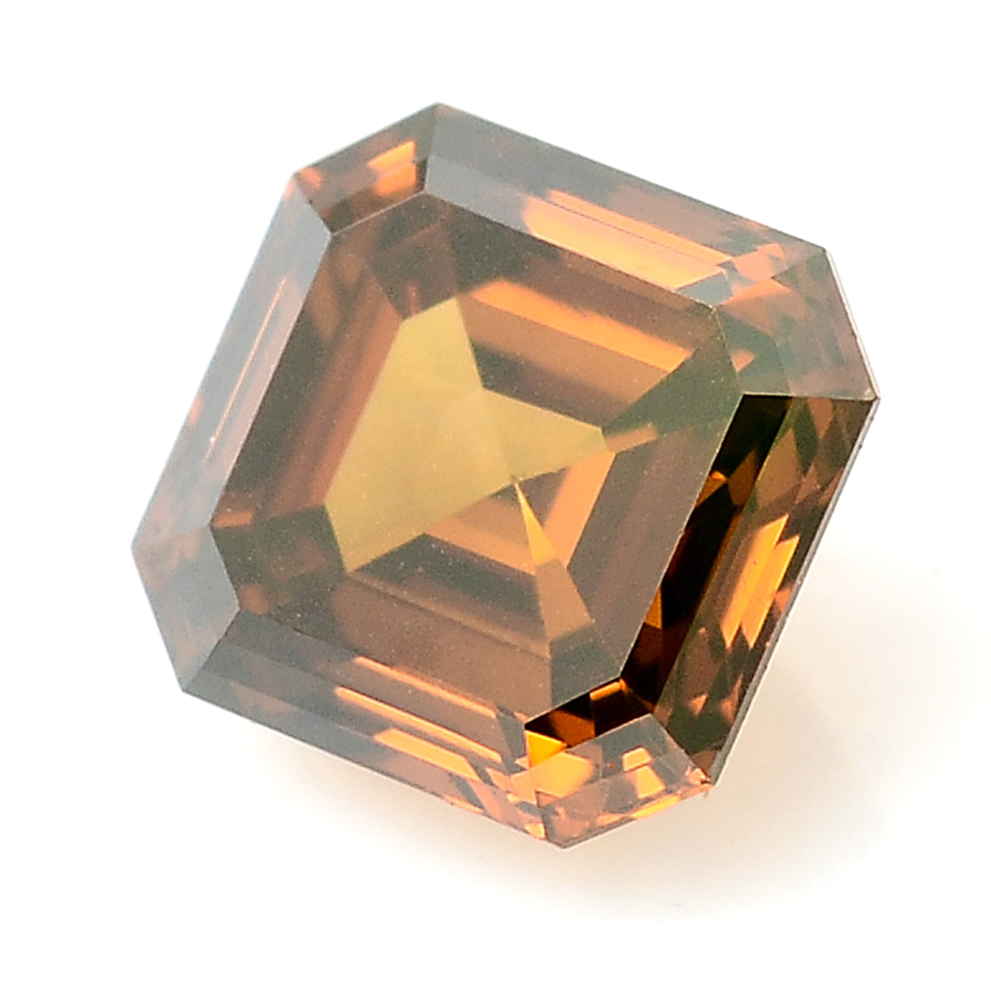 0.25 Carat Red Diamond Octagon Loose Gemstone