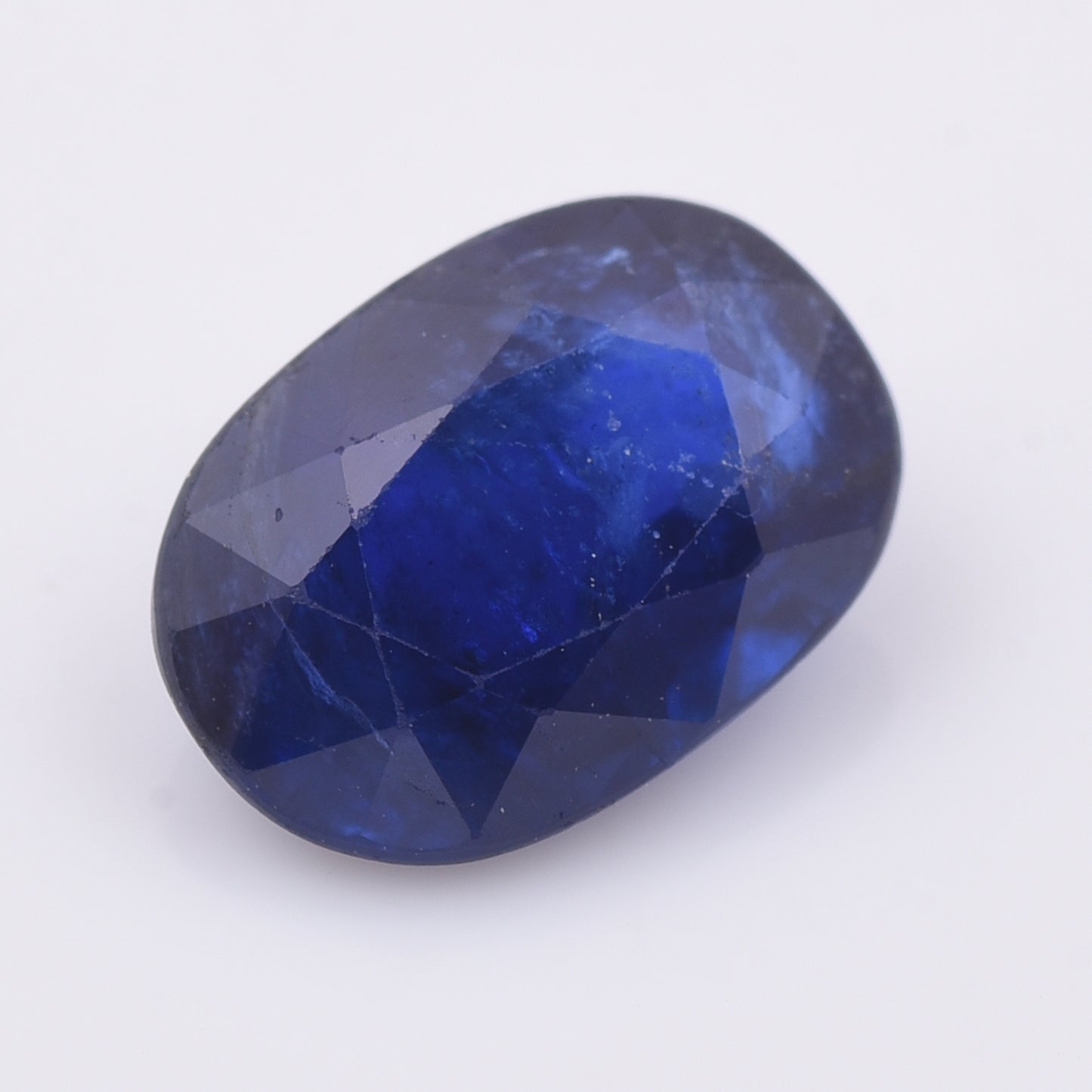 2.06 Natural Corundum Sapphire Oval Mixed Cut Gemstone