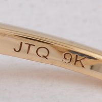 3.06 Ct Oval Sapphire 9K Gold Ring