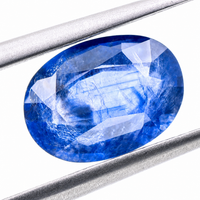 2.37 Natural Corundum Sapphire Oval Mixed Cut Gemstone