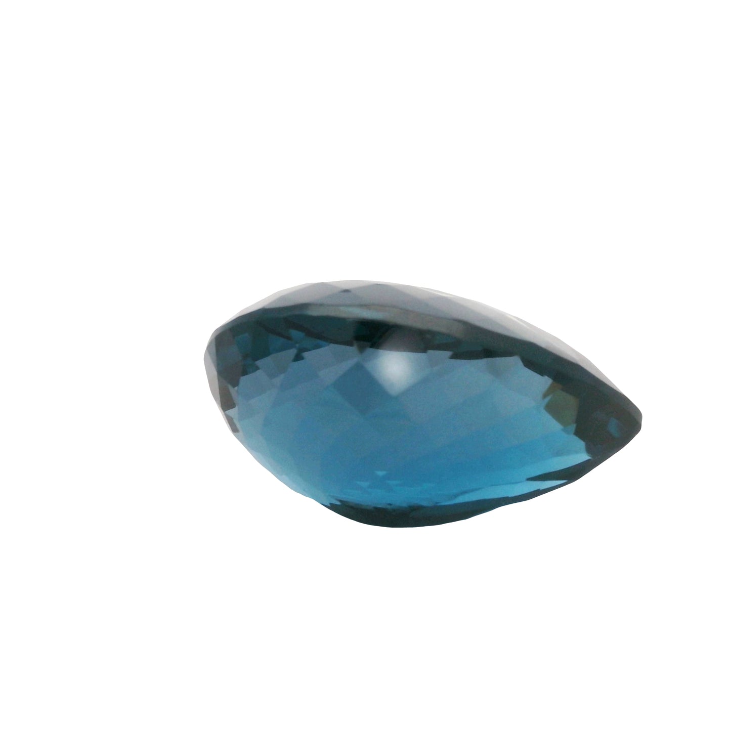 74.08 London Blue Topaz Pear Gemstone