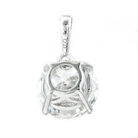 2.16 Carats Lab Grown Diamond 14K Gold Pendant