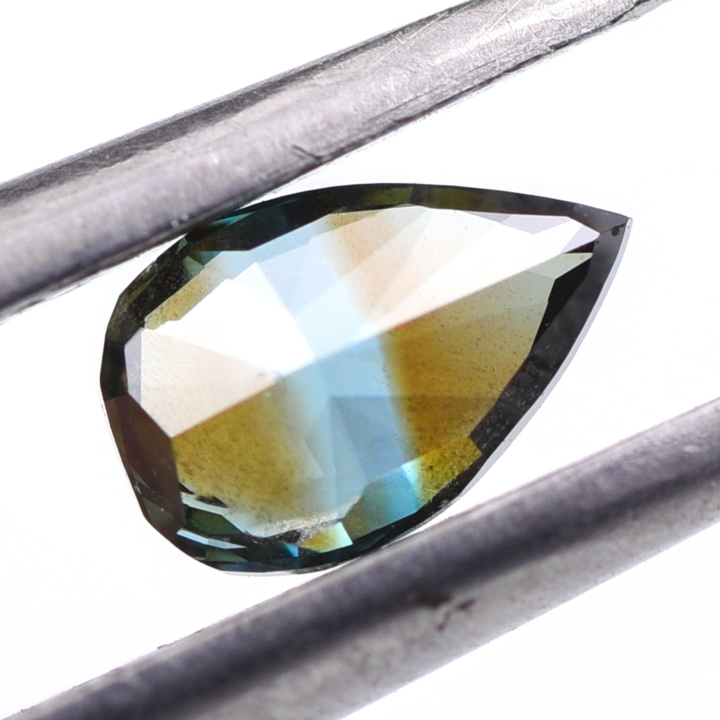 1.1 Blue Diamond Pear, Oval Loose Diamond
