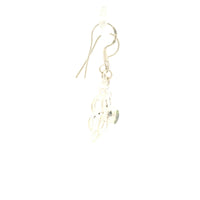 2.92 Ct Peridot 925 Sterling Silver Earrings