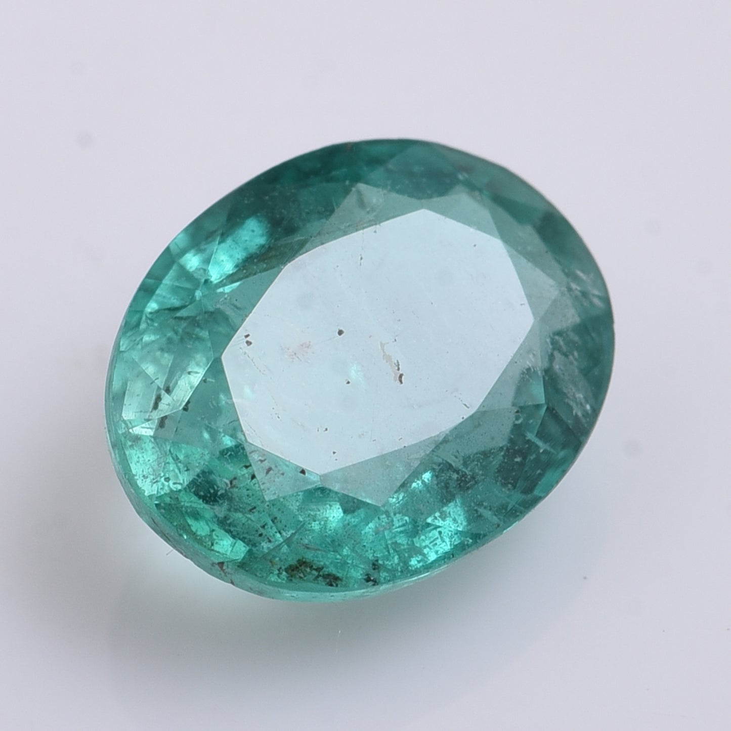 2.28 Natural Beryl Emerald Oval Mixed Cut Gemstone