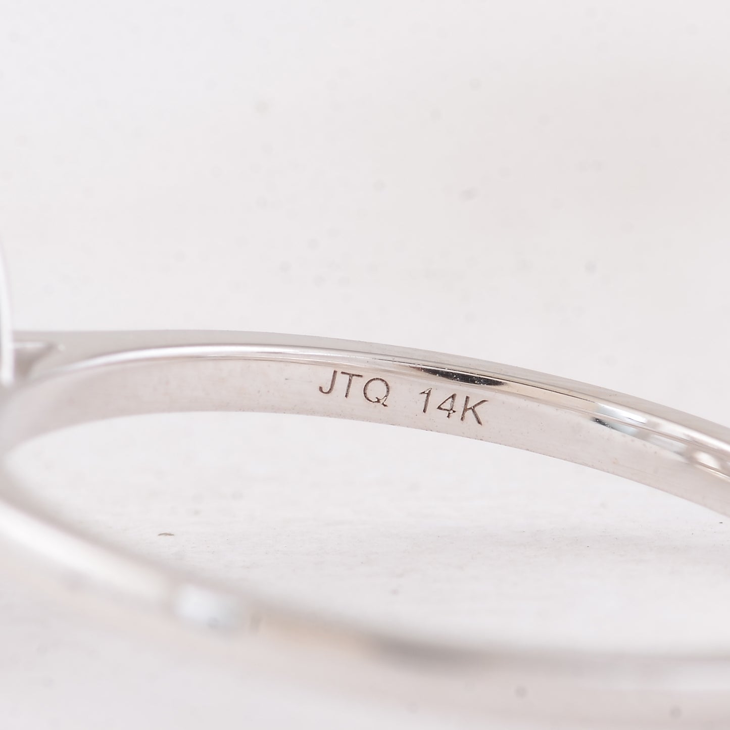 3.07 Carats Lab Grown Diamond 14K Gold Ring
