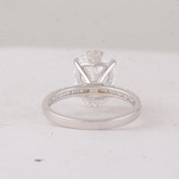 4.41 Carats Lab Grown Diamond 14K Gold Ring