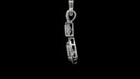 3.01 Carats Lab Grown Diamond 14K Gold Pendant