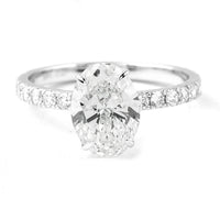 2.52 Carats Lab Grown Diamond 14K Gold Ring