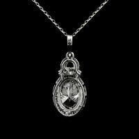 1.81 Carats Lab Grown Diamond 14K Gold Pendant