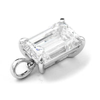 6.18 Carats Lab Grown Diamond 14K Gold Pendant