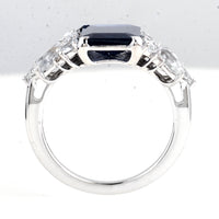 6.52 Carats Sapphire 14K Gold Ring