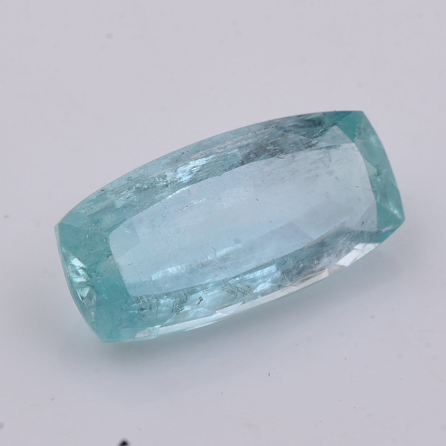 3.88 Natural Beryl Emerald Rectangular Cushion Mixed Cut Gemstone