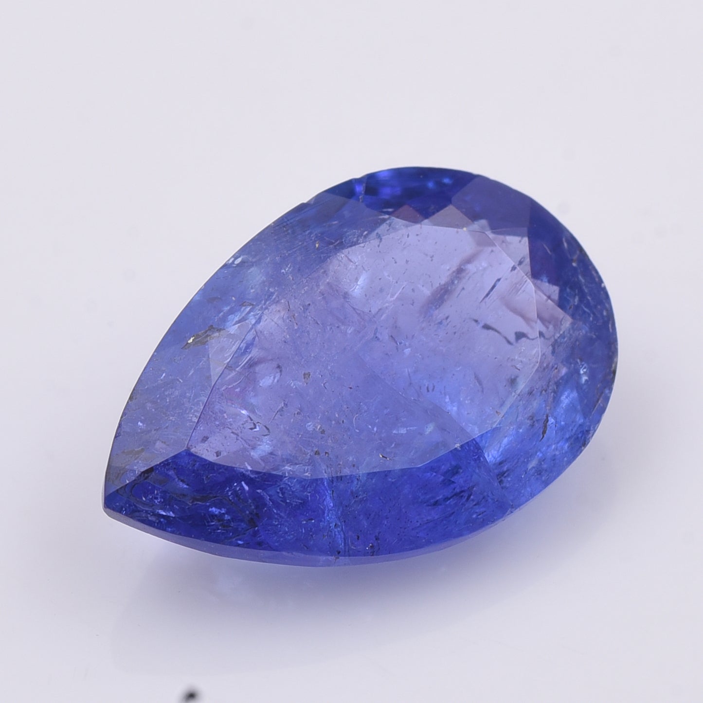 6.13 Natural Zoisite Tanzanite Pear Mixed Cut Gemstone