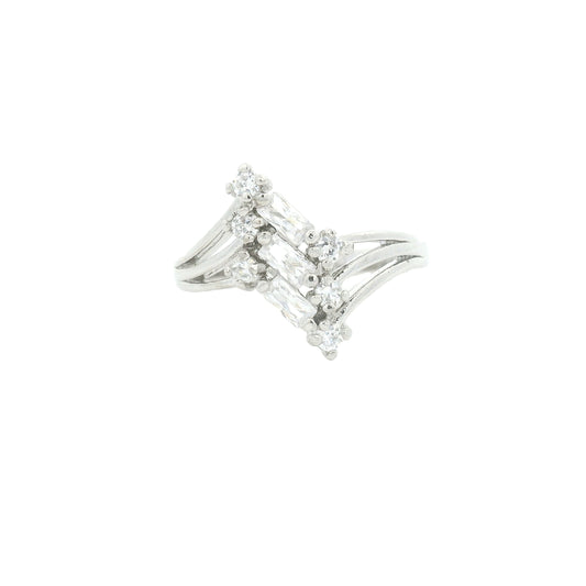 1.43 Ct Cubic Zirconia 925 Sterling Silver Ring