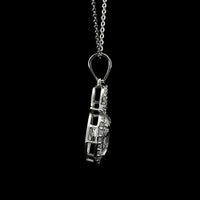 1.81 Carats Lab Grown Diamond 14K Gold Pendant