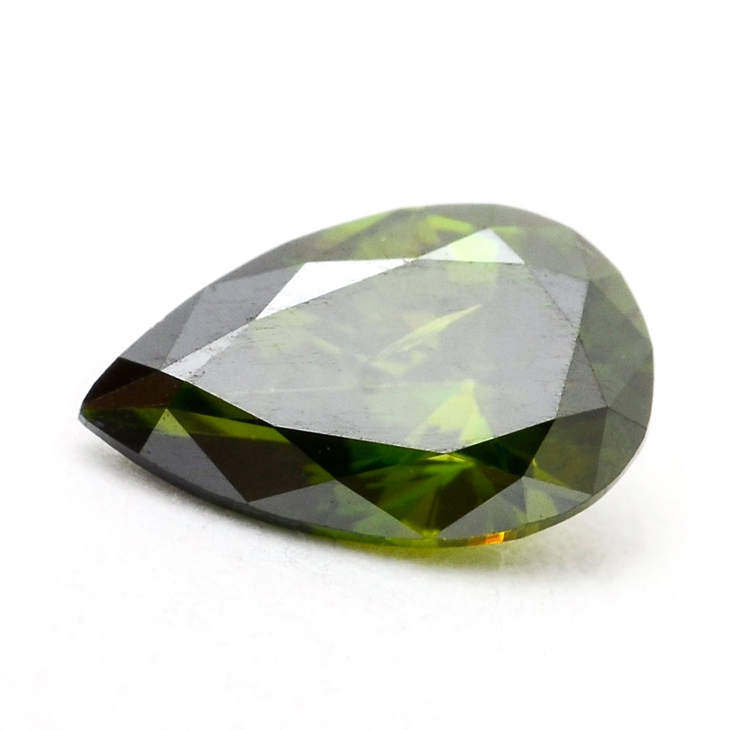 0.47 Green Diamond Oval Loose Diamond