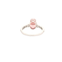3.49 Carats Pink Lab Grown Diamond 14K Gold Ring