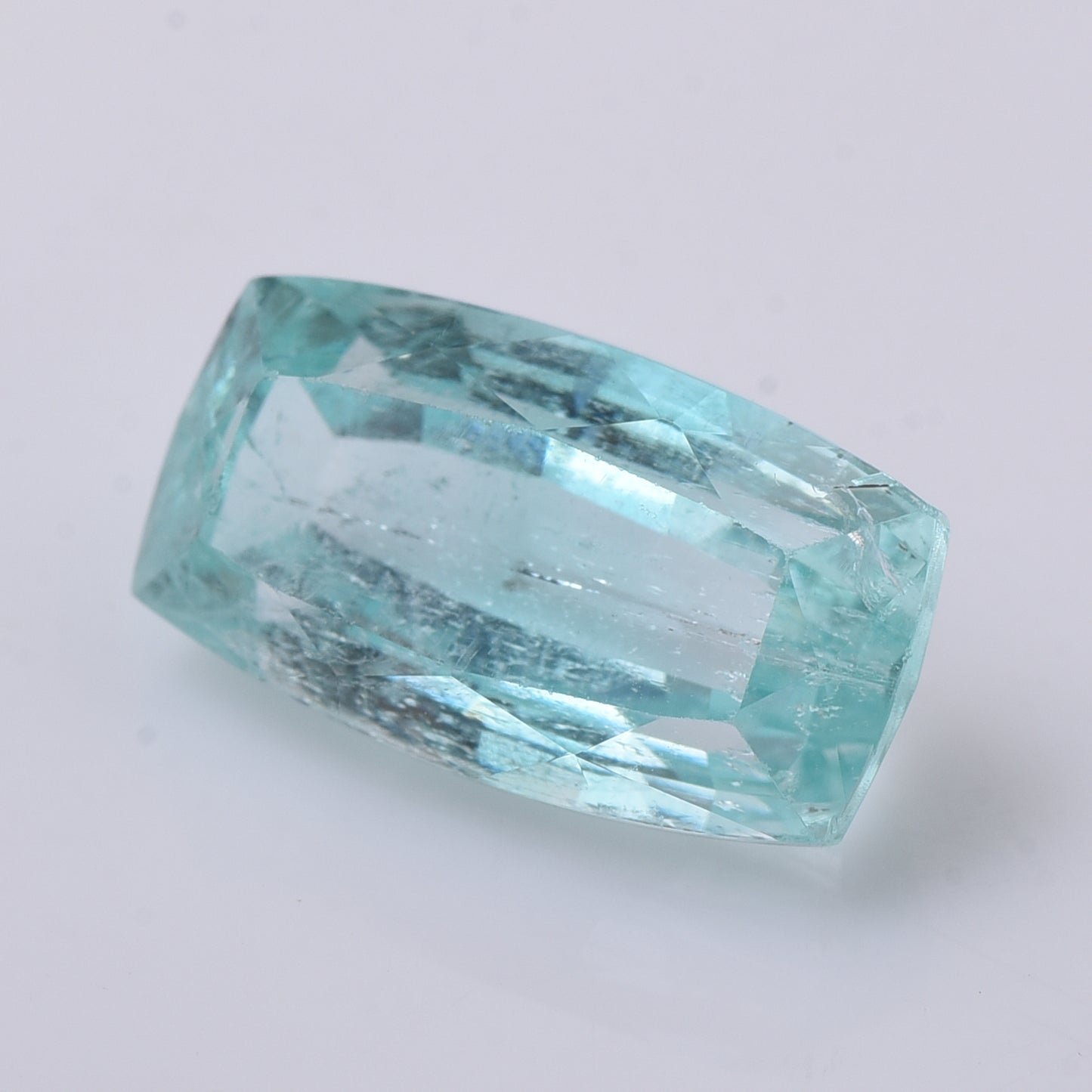 5.38 Natural Beryl Emerald Rectangular Cushion Mixed Cut Gemstone