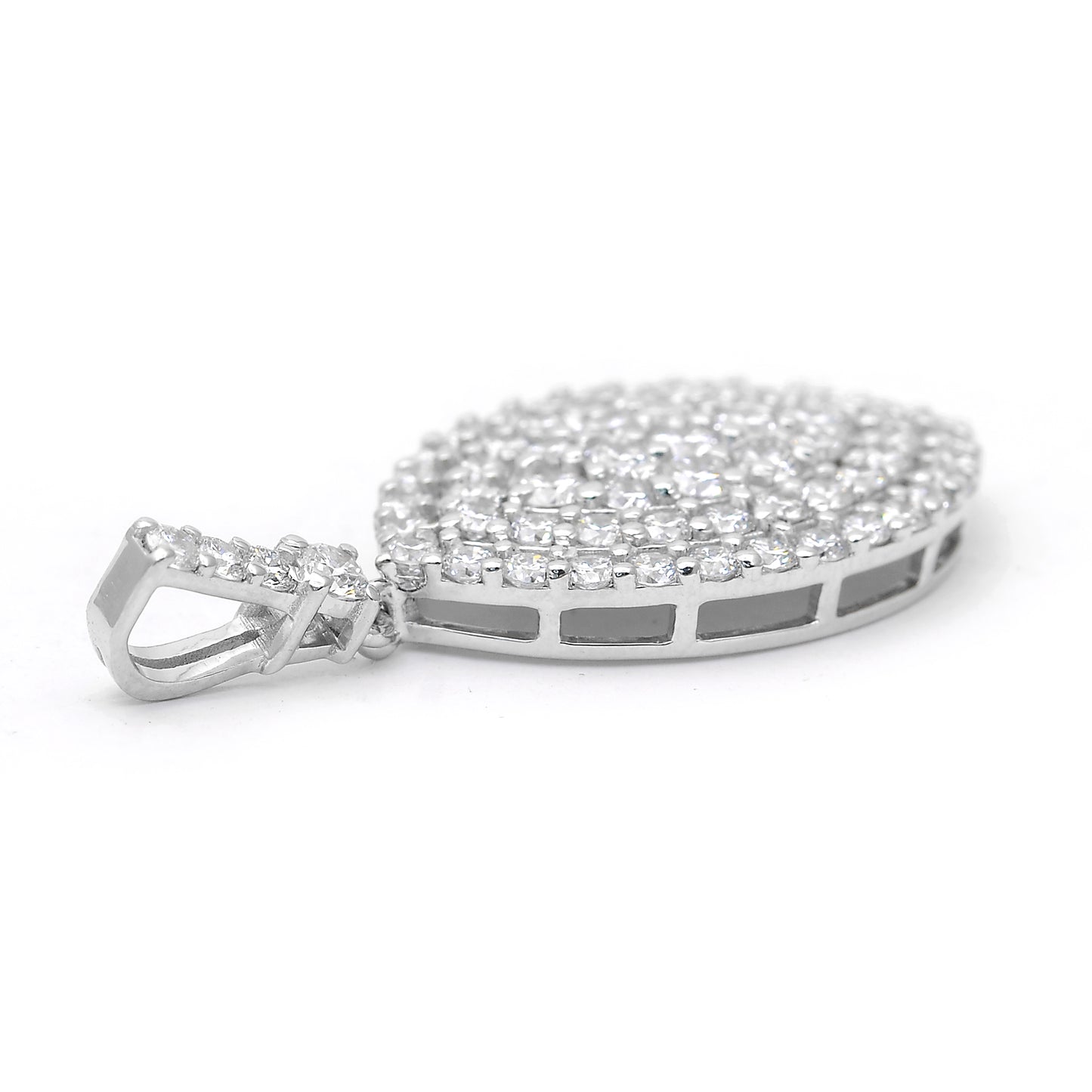 1.96 Carats Lab Grown Diamond 14K Gold Pendant