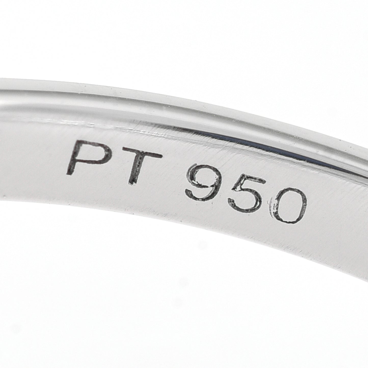 4.10 Carats Lab Grown Diamond 950 Platinum Ring