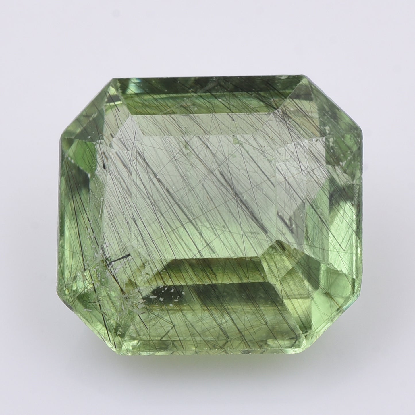 6.31 Natural Peridot Emerald Cut Gemstone