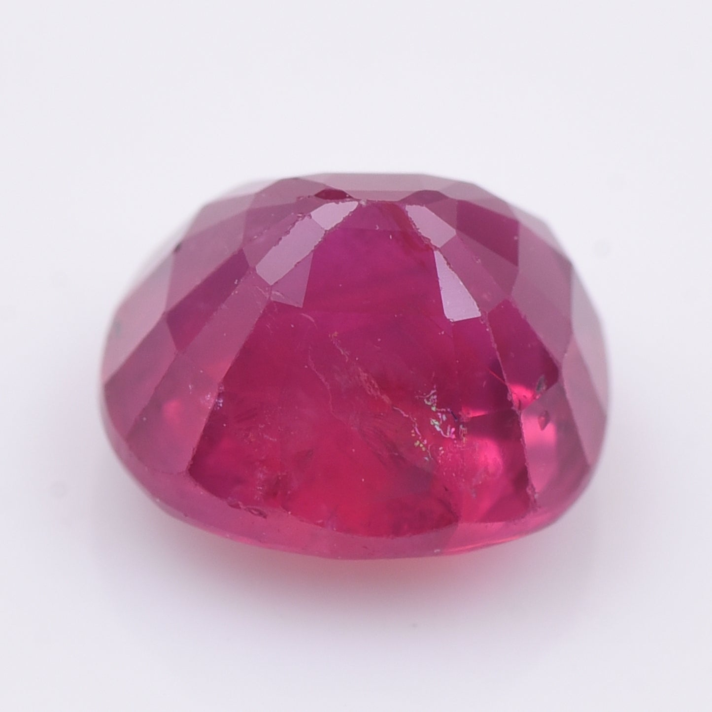 2.66 Natural Corundum Ruby Rectangular Cushion Mixed Cut Gemstone