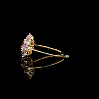 1.68 Ct Square Tourmaline 14K Gold Ring